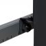 Vogel's TVS 3690 TV gulvstand (sort) - Velegnet til tv'er fra 40 til 77 tommer op til 50 kg - Detail