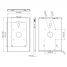 Vogel's PTS 1232 TabLock for Samsung Galaxy Tab S4 (2018) - Dimensions