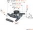 Vogel's EPC 6545 Projector Ceiling Mount - Charge maximale : 10 kg - Dimensions
