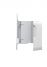 Vogel's SOUND 5203 Speaker Wall Mount for Denon HEOS 3 (white) - Side view
