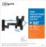 Vogel's W53060 Full-Motion TV Wall Mount (black) - Suitable for 19 up to 43 inch TVs - Full motion (up to 180°) - Tilt -10°/+10° - Packaging front