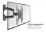 Vogel's BASE 45 S Full-Motion TV Wall Mount - Suitable for 19 up to 43 inch TVs - Full motion (up to 180°) - Tilt up to 15° - USP