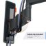 Vogel's TVM 3225 Full-Motion TV Wall Mount - Suitable for 19 up to 43 inch TVs - Up to 120° swivel - Tilt up to 20° - USP