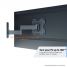 Vogel's TVM 3245 Schwenkbare TV-Wandhalterung (Schwarz) - Geeignet für Fernseher von 19 bis 43 Zoll - Bis zu 180° schwenkbar - Bis zu 20° neigbar - USP