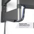 Vogel's TVM 5845 Full-Motion TV Wall Mount - Suitable for 55 up to 100 inch TVs - Up to 180° swivel - USP