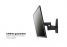 Vogel's WALL 3250 Full-Motion TV Wall Mount - Suitable for 32 up to 55 inch TVs - Forward and turning motion (up to 120°) - Tilt up to 15° - USP