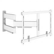 Vogel's TVM 5645 Full-Motion TV Wall Mount (white) - Suitable for 40 up to 77 inch TVs - Full motion (up to 180°) swivel - Product