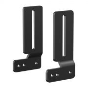 RISE A163 Flexible (stud) wall mounts for RISE 200X display lifts (black)