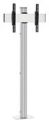 FM1544S Display Floor Stand, fixed to floor (silver)
