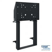 S052.7150B Floor supported wall lift XXL for touch screen 86 inch, 120 kg - BLACK