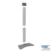 S062.3000-225 Display floor stand, divisible, 