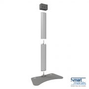 S062.3000 Display floor stand, divisible, 