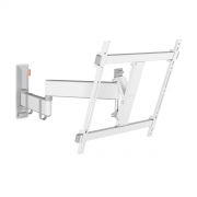 Vogel's TVM 3445 Full-Motion TV Wall Mount (white) - Suitable for 32 up to 65 inch TVs - Up to 180° swivel - Tilt up to 20° - Product