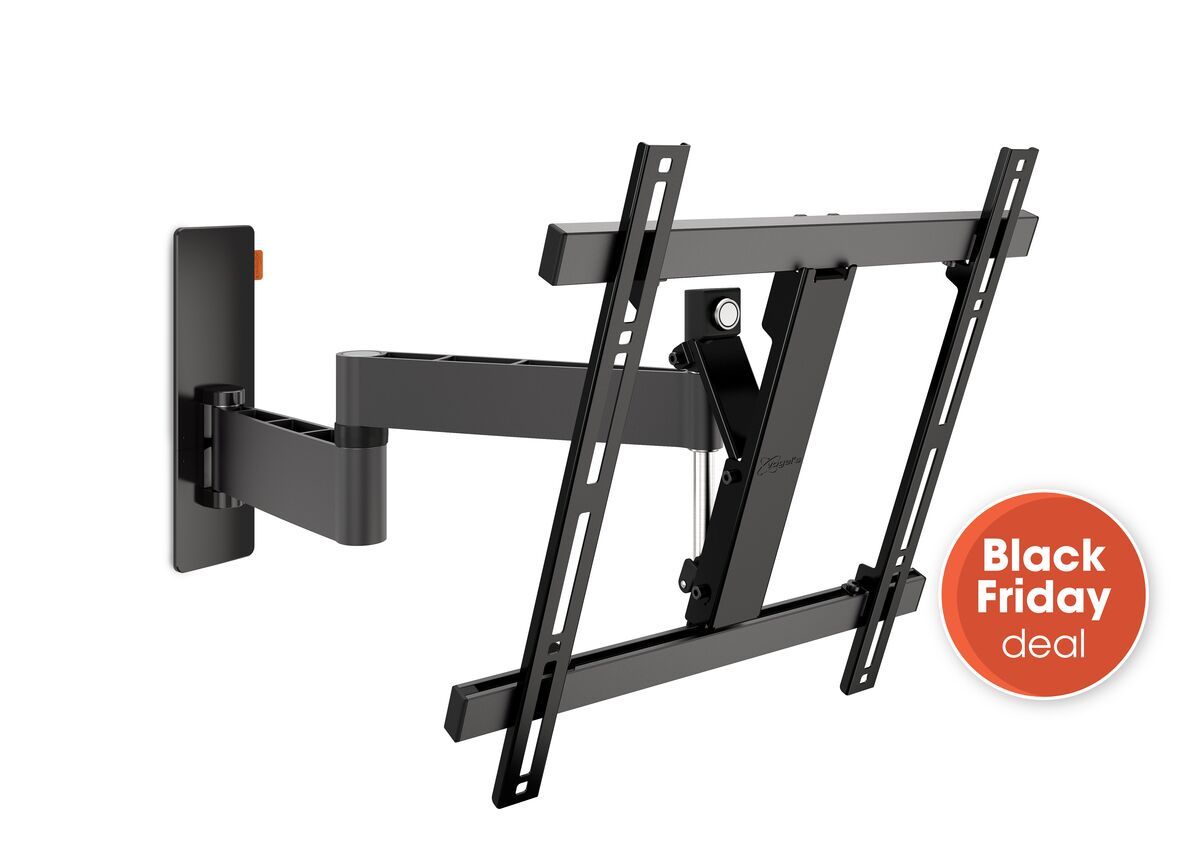 Vogel's WALL 3245 Full-Motion TV Wall Mount (black) - Suitable for 32 up to 55 inch TVs - Full motion (up to 180°) - Tilt up to 20° - Promo