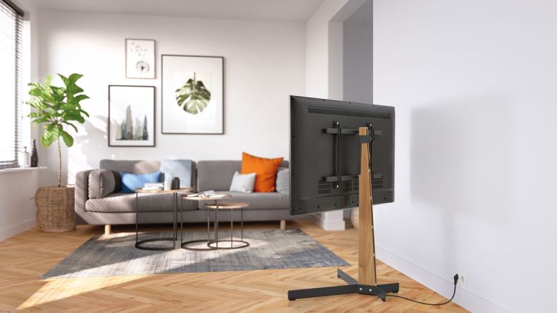 Vogel's TVS 3695 TV-Ständer (schwarz) - Geeignet für Fernseher von 40 bis 77 Zoll und einem Gewicht bis zu 50 kg - Ambiance