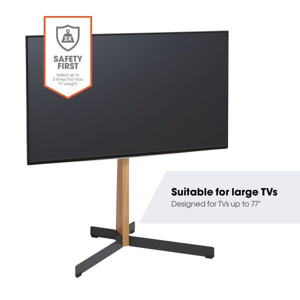 Vogel's TVS 3695 TV-Ständer (schwarz) - Geeignet für Fernseher von 40 bis 77 Zoll und einem Gewicht bis zu 50 kg - USP