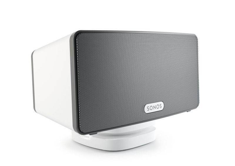 Vogel's SOUND 4113 Højttalerbordholder til Sonos One, Play:1 og Play:3 (hvid) - Application