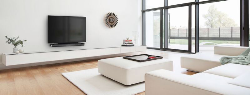 Vogel's NEXT 7505 Flache TV-Wandhalterung für LG Signature Fernseher - Exklusiv geeignet für LG Signature W7, W8 und W9 OLED-Fernseher - Ambiance