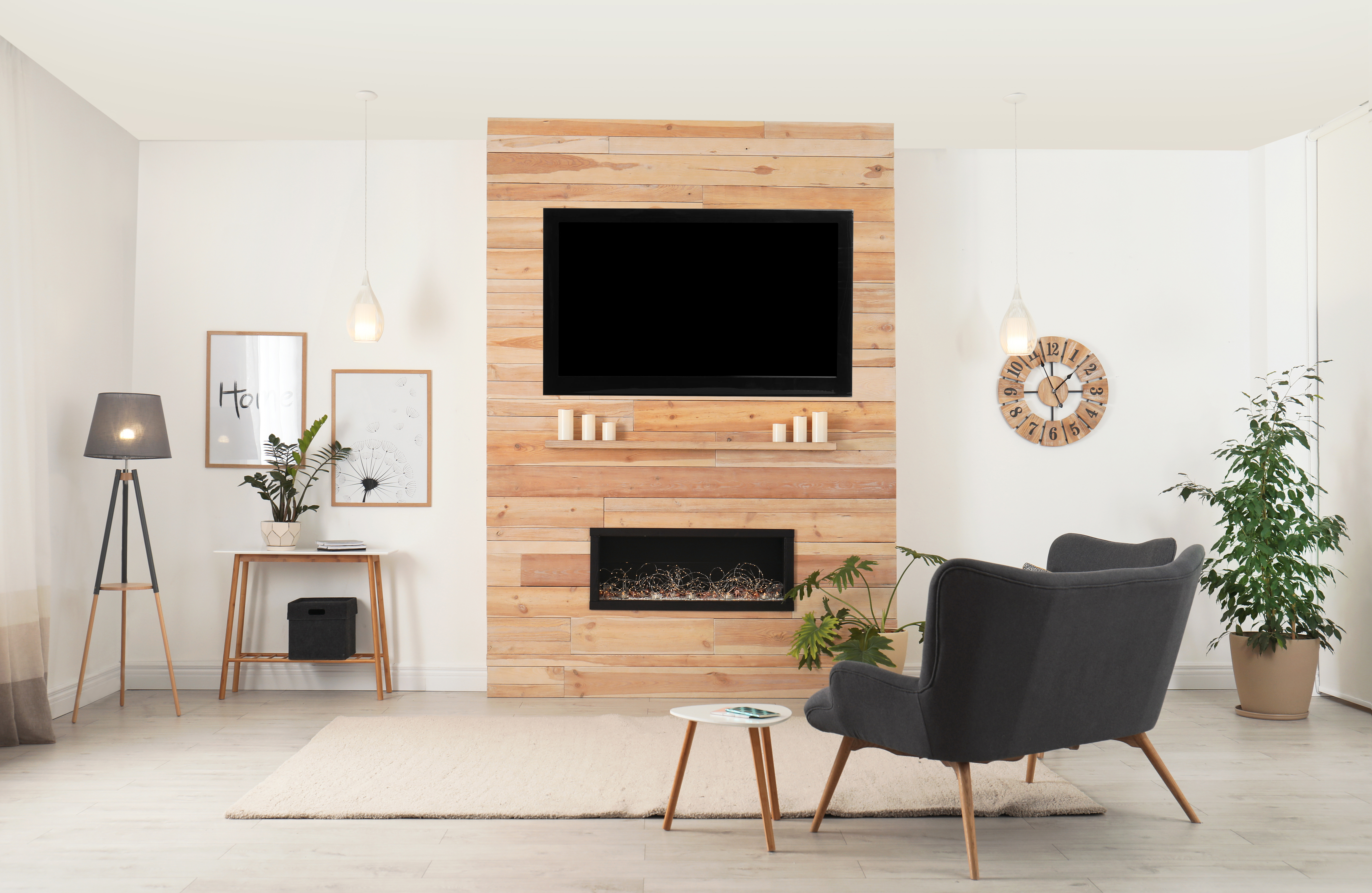 Monta la tua TV in modo sicuro sopra al caminetto con il giusto supporto a parete | Vogel's  