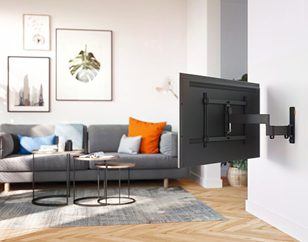 Full Motion TV Wall Mount, safe and stylish, COMFORT | Vogel's