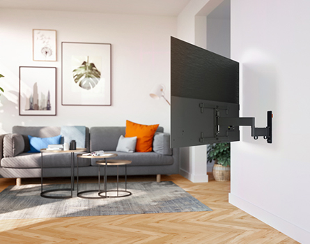Full-Motion TV Wall Mount, suitable for OLED TVs, COMFORT | Vogel's