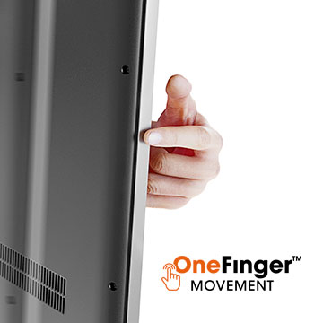 Full-motion TV wall mount, OneFinger Movement™, ELITE | Vogel’s 